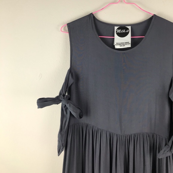 ASOS Milk.It | cold shoulder frill dress - Picture 7 of 16